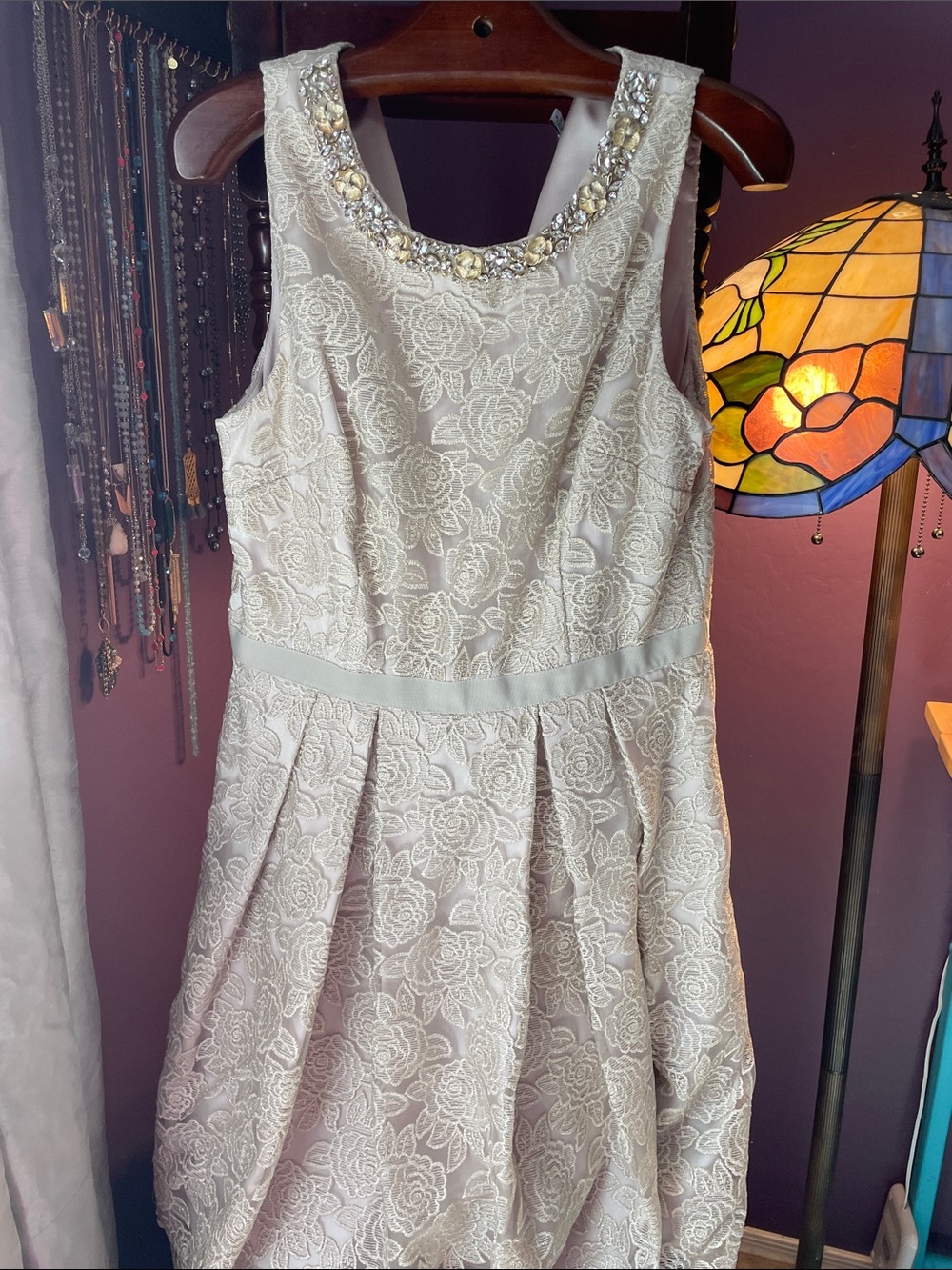 ELIZA J FLORAL COCKTAIL DRESS